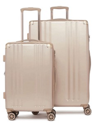 2 Piece Ambeur Luggage on Wheels 202//252